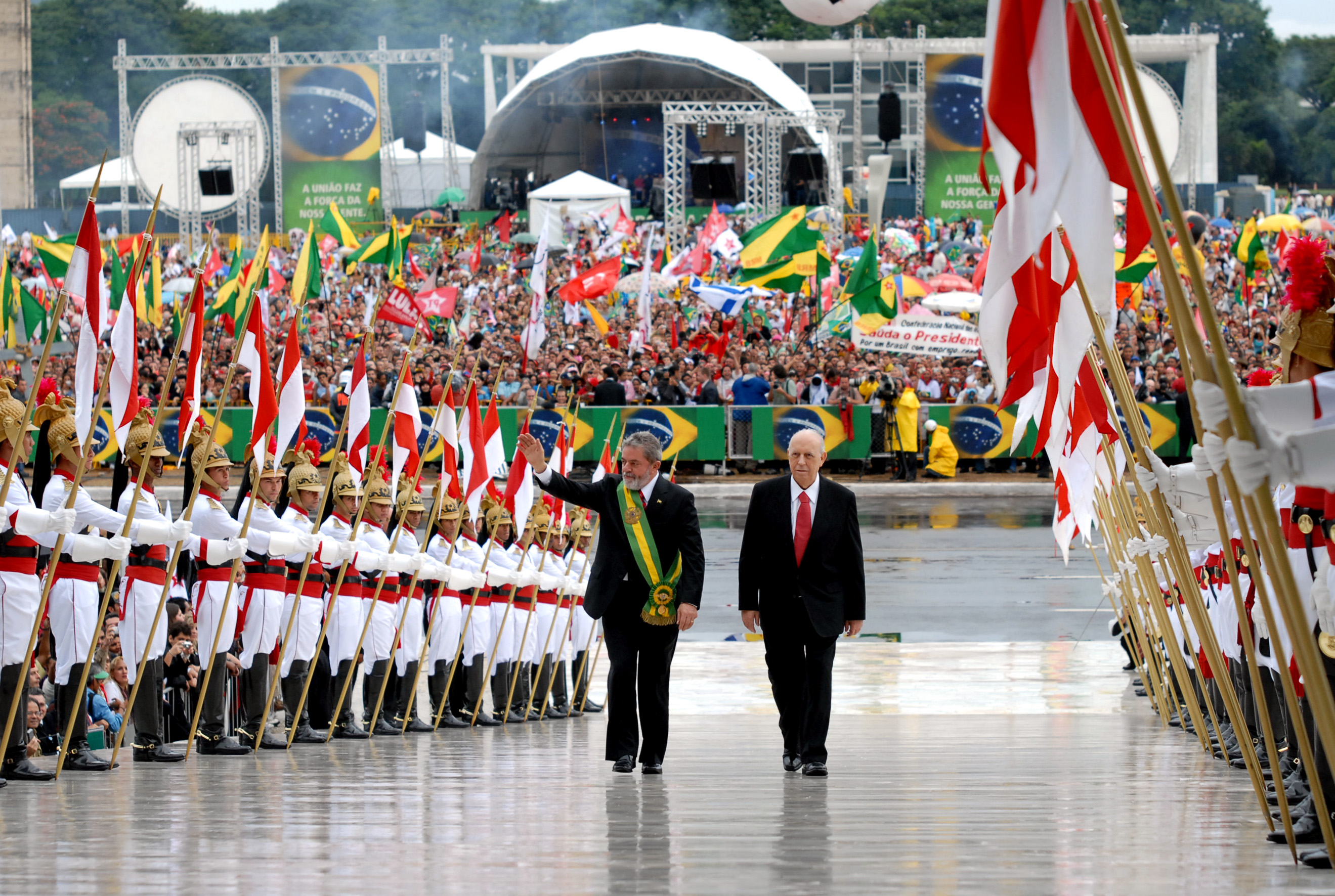 Lula's presidential inauguration, 2007