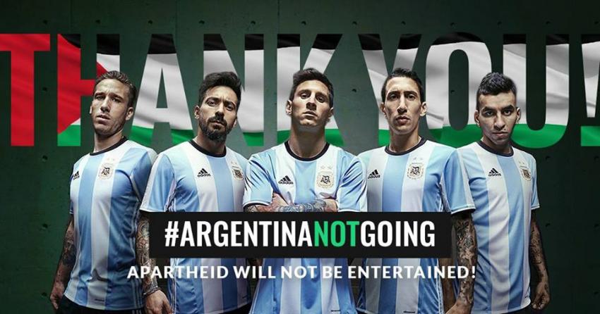 Argentina israel boycott 0