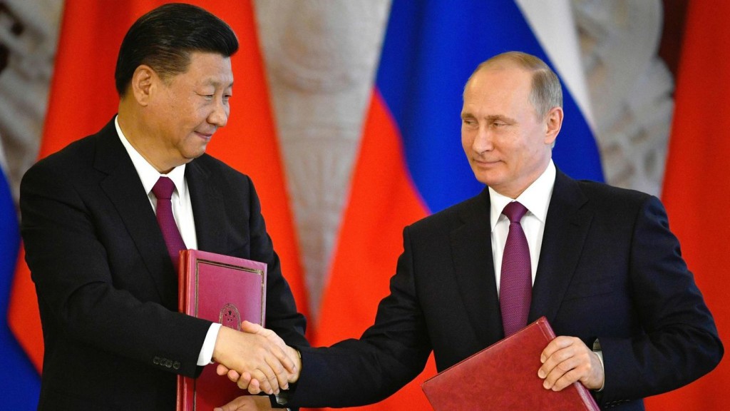 Putin recebe de Xijinping primeira medalha da amizade