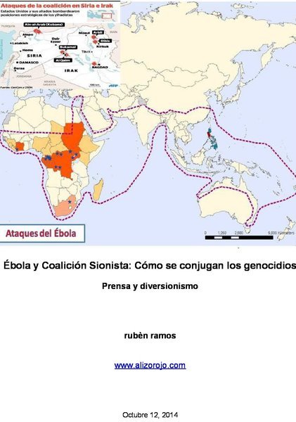 Ébola y coalición sionista carátula jpg