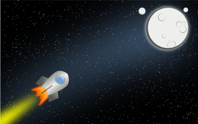 Viagem a lua display