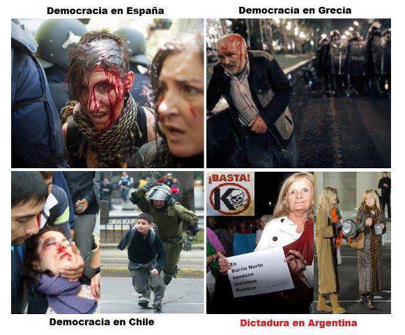 Democracias e ditadura display