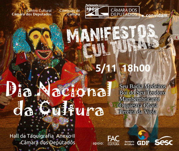Convite manifestosculturais display