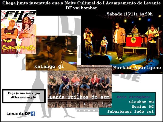 Noite cultural display