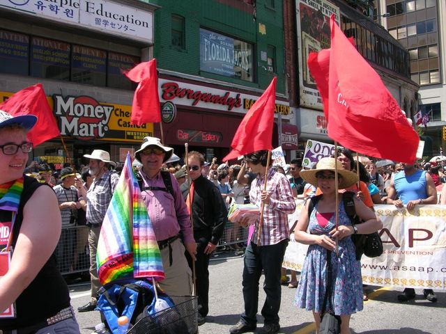 Gay pride parade 2011  kamal  farah  cameron  atta   srećko display