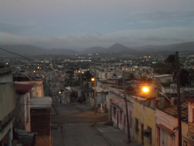 Amanecer en santiago de cuba display